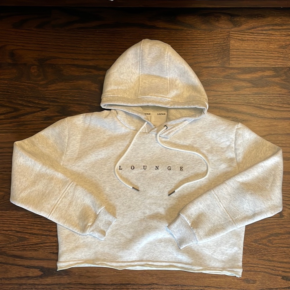 LOUNGE - Cropped Hoodie